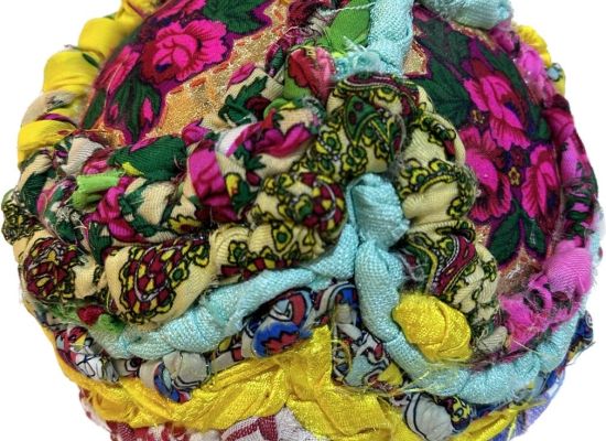 Prayer of Day Twenty Three Work Size: 70 cm Medium: Hand sewing on fabric